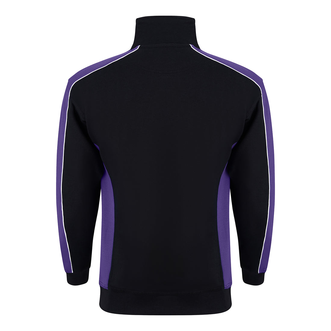 Orn Avocet Quarter Zip Sweatshirt - Black - Purple - 1288 - - Customisable Sweatshirts &amp; Hoodies