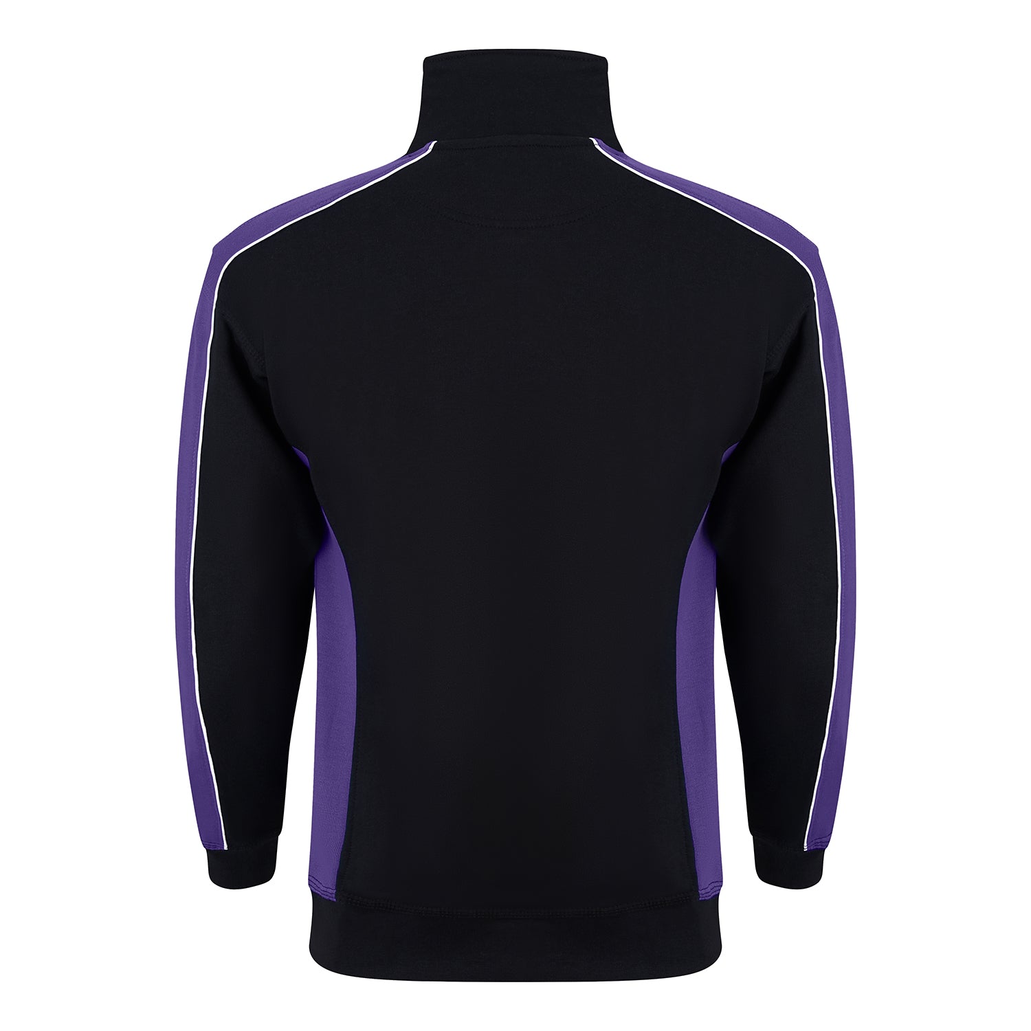 Orn Avocet Quarter Zip Sweatshirt - Black - Purple - 1288 - - Customisable Sweatshirts &amp; Hoodies