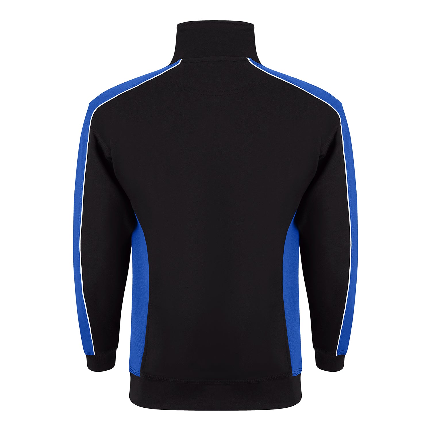 Orn Avocet Quarter Zip Sweatshirt - Black - Royal - 1288 - - Customisable Sweatshirts &amp; Hoodies