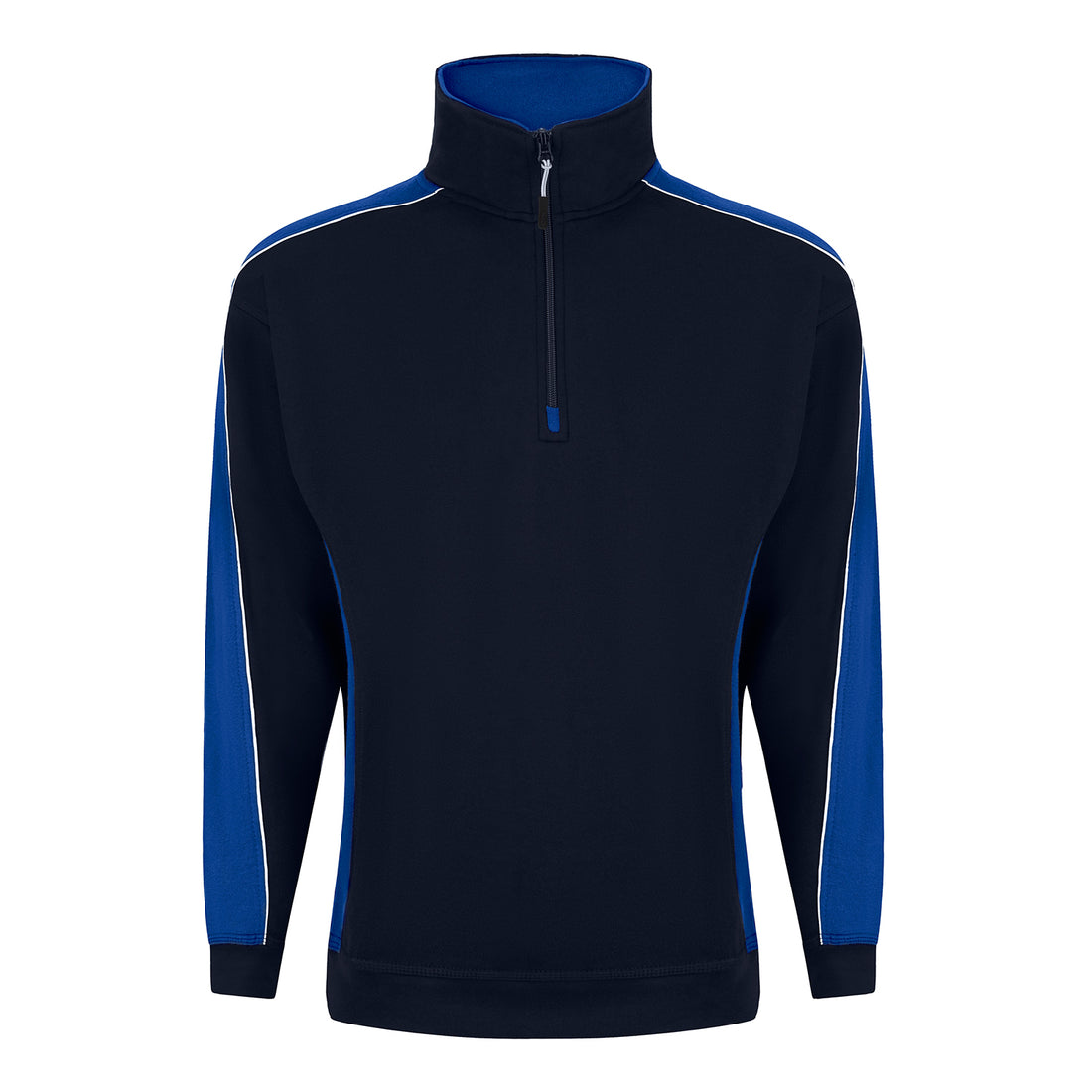 Orn Avocet Quarter Zip Sweatshirt - Navy - Royal - 1288 - Navy - Royal - Customisable Sweatshirts &amp; Hoodies