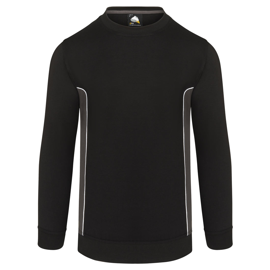 Orn Silverswift Sweatshirt - Black - Graphite - 1290 - Black - Graphite - Customisable Sweatshirts &amp; Hoodies