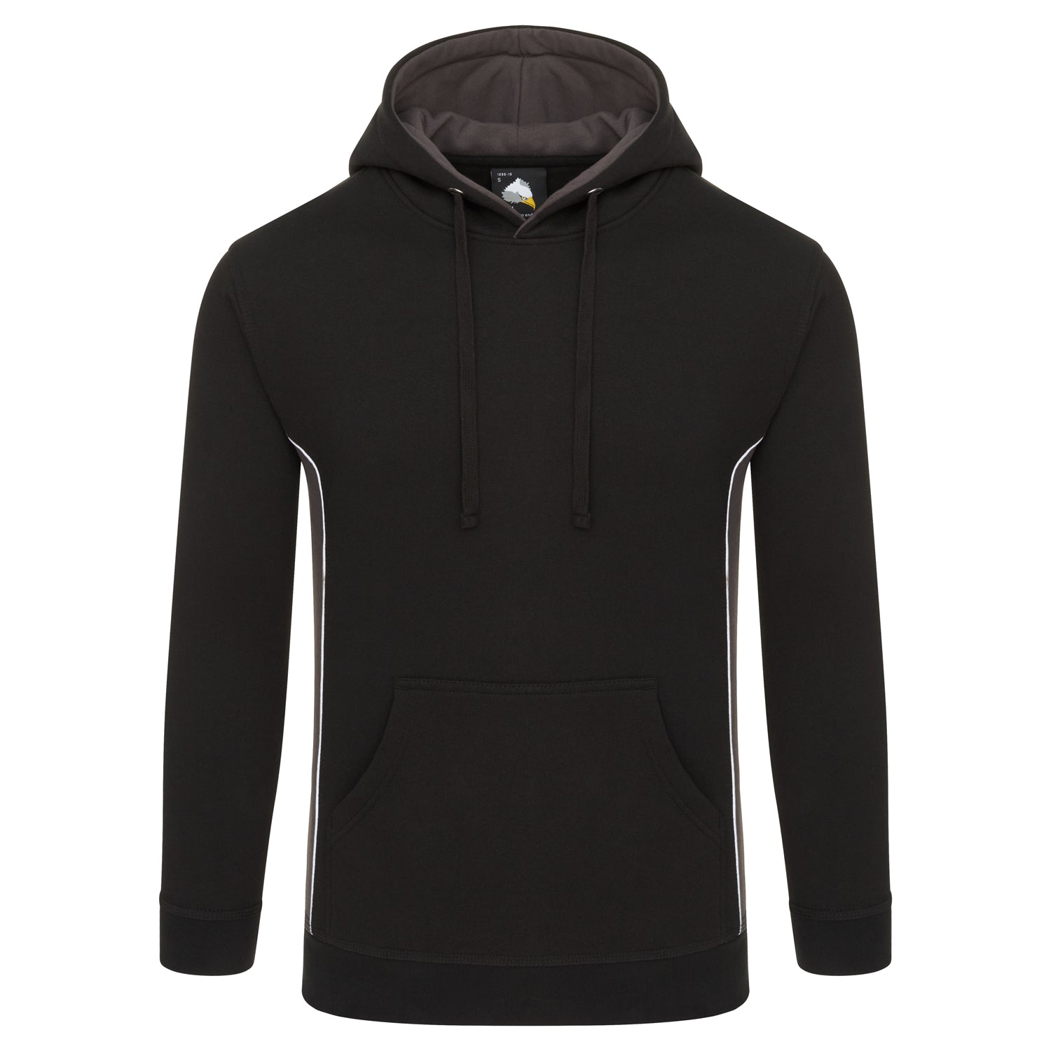 Orn Silverswift Hoodie - Black - Graphite - 1295 - Black - Graphite - Customisable Sweatshirts &amp; Hoodies