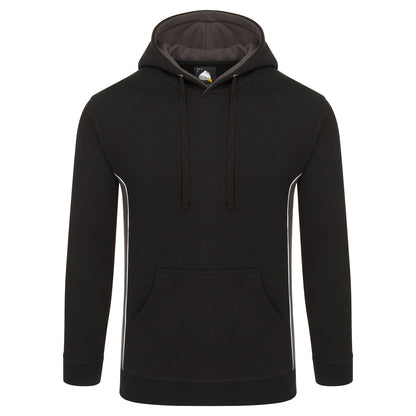 Orn Silverswift Hoodie - Black - Graphite - 1295 - Black - Graphite - Customisable Sweatshirts &amp; Hoodies