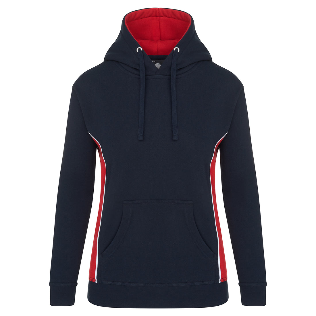 Orn Silverswift Hoodie - Navy - Red - 1295 - Navy - Red - Customisable Sweatshirts &amp; Hoodies