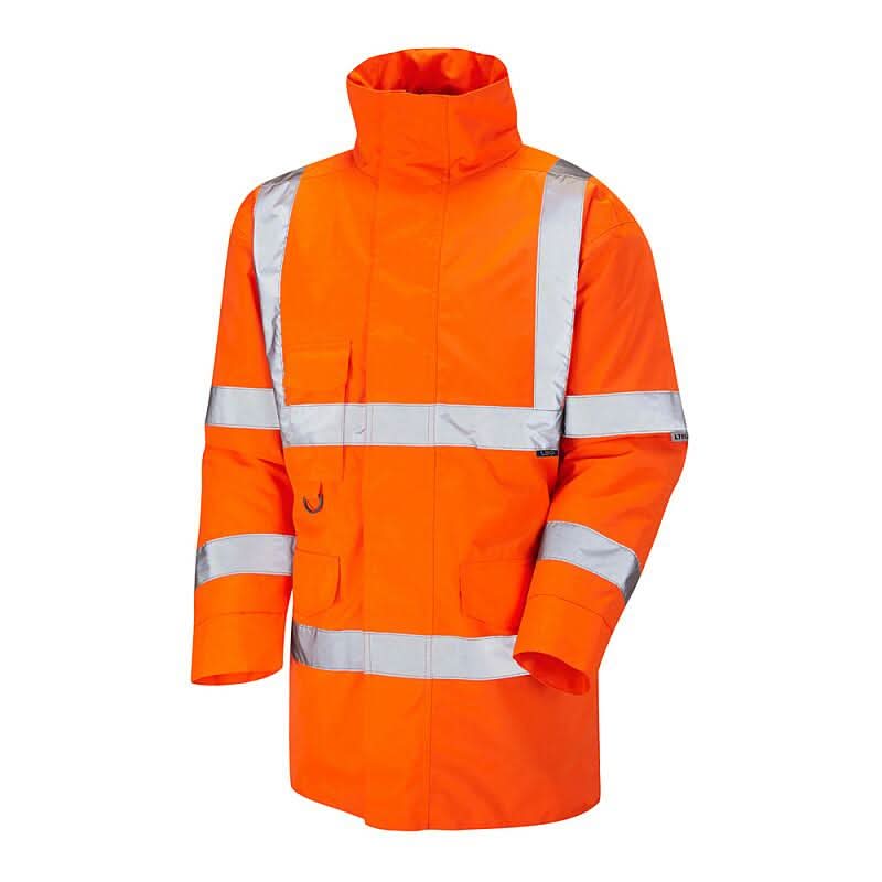 Leo Tawstock ISO 20471 Class 3 Anorak Jacket A01 - Orange - Customisable Jackets
