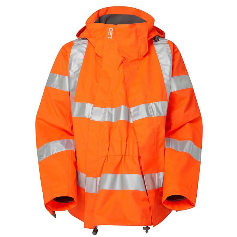Leo Rosemoor Womenswith Maternity Expander C1 3 Jacket JL04/EX01 - Orange - Customisable Jackets