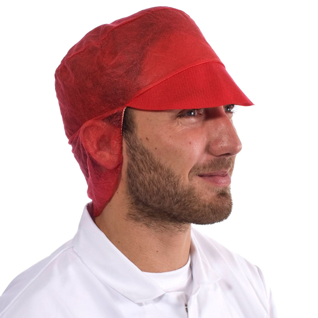 Supertouch - Snood Cap - D31 - Red 21 IN - Customisable Headwear