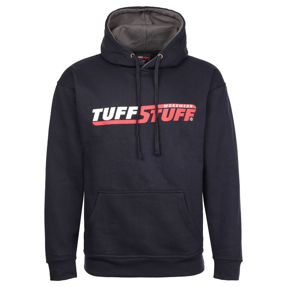 TUFFSTUFF LOGO HOODIE - NAVY BLUE - Customisable Hoodies