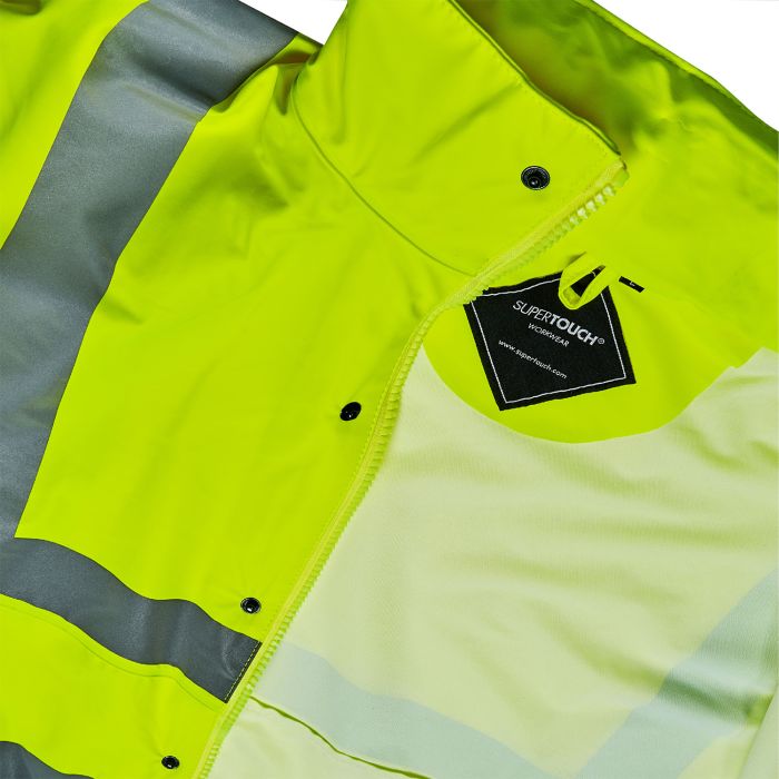 Storm-Flex PU Jacket - Yellow - H10 - - Customisable Jacket