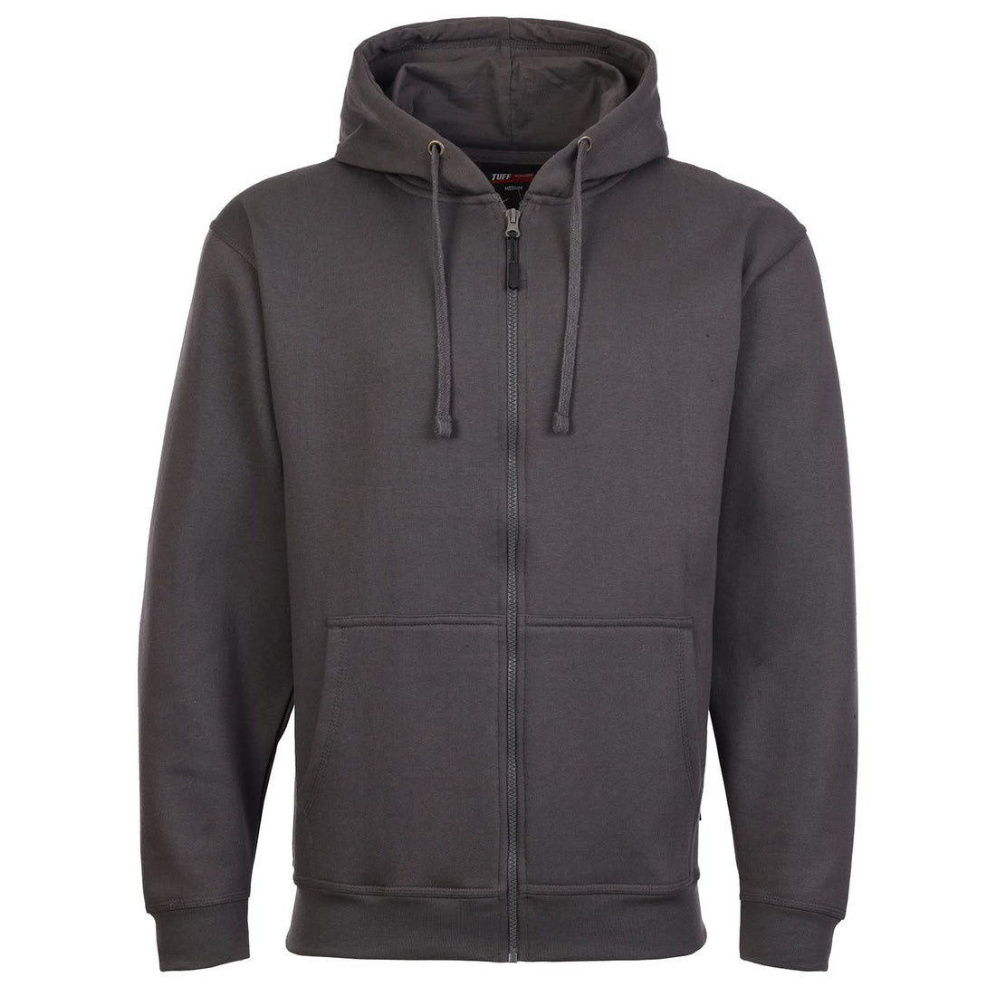 TUFFSTUFF PRO WORK HOODIE - GREY - Customisable Hoodies