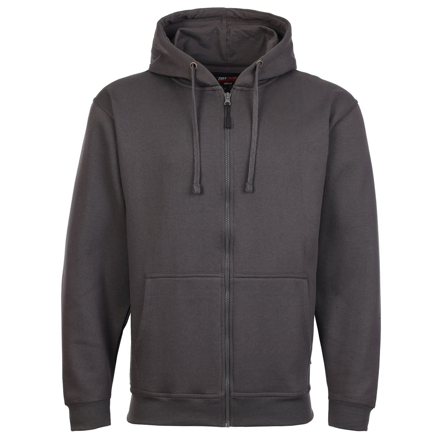 TUFFSTUFF PRO WORK HOODIE - GREY - Customisable Hoodies