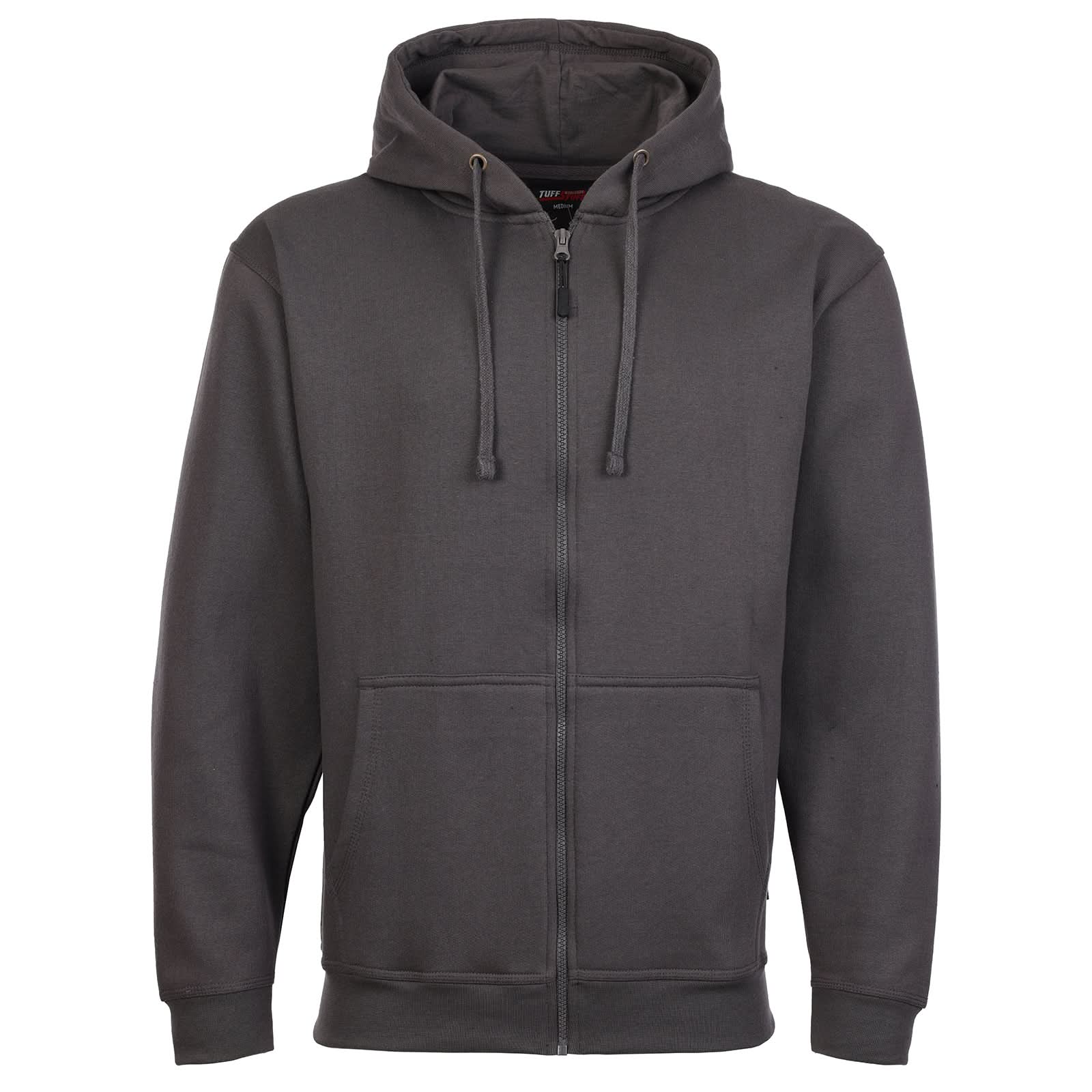 TUFFSTUFF PRO WORK HOODIE - GREY - Customisable Hoodies