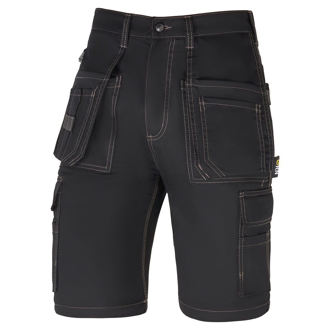 Orn Merlin Tradesman Shorts - Black - 2080 - Black - Customisable Shorts &amp; Trousers
