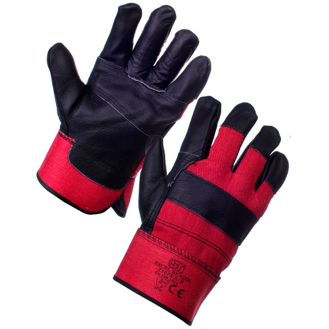 Supertouch - Excel Rigger - G25 - Red Black One Size - Customisable General Handling