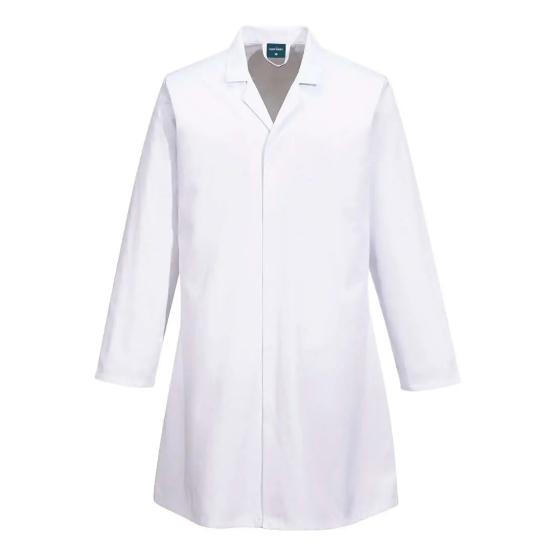 Food Industry No Pocket Coat 2210 - White - Customisable Coats
