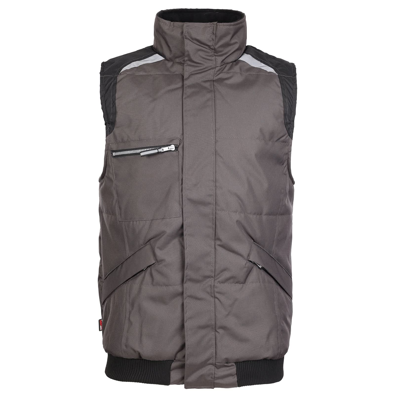 TUFFSTUFF PRO WORK BODYWARMER - GREY - Customisable OUTERWEAR