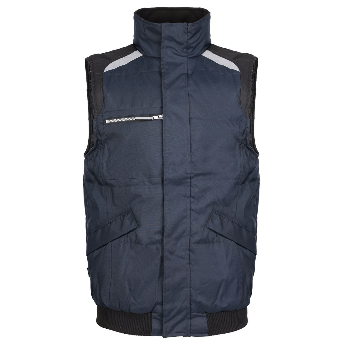 TUFFSTUFF PRO WORK BODYWARMER - NAVY BLUE - Customisable OUTERWEAR