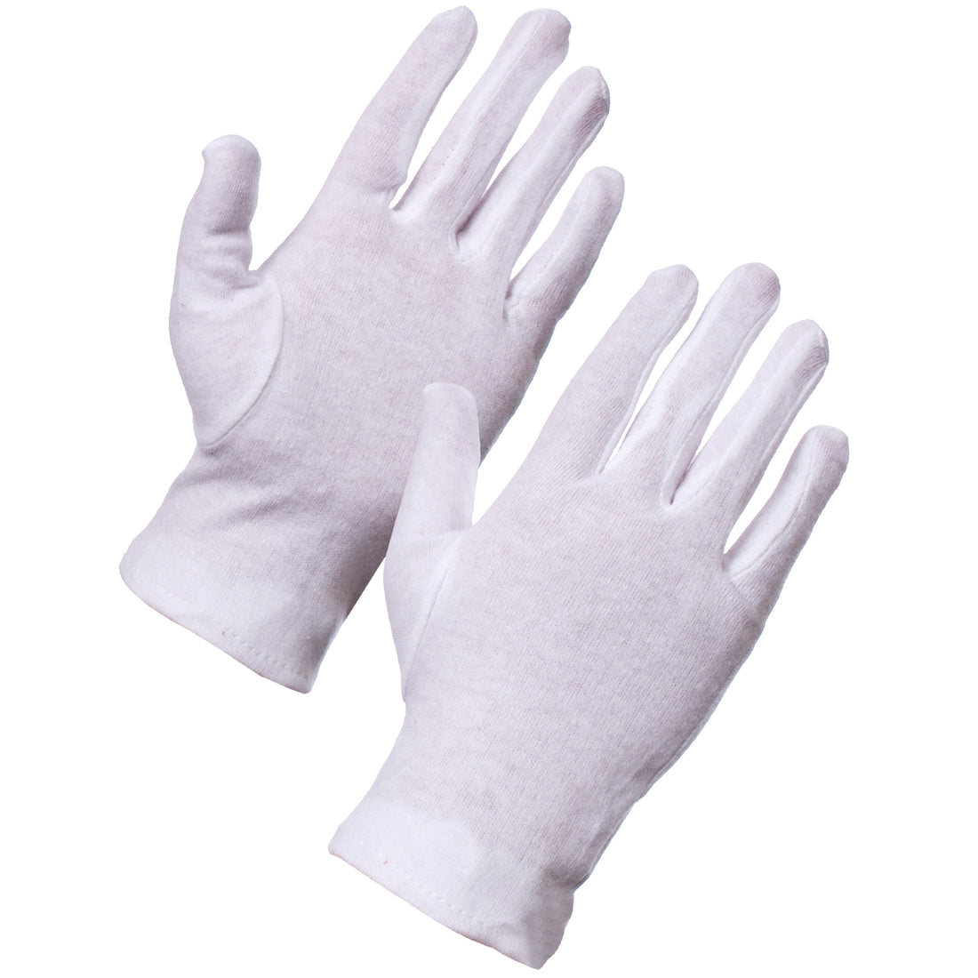 Supertouch - Cotton Gloves - Forchette - G42 - White - Customisable General Handling
