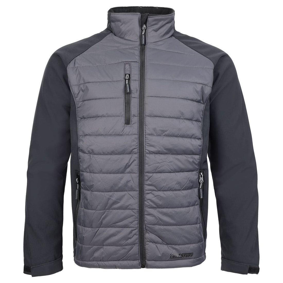 TUFFSTUFF SNAPE JACKET - GREY - Customisable OUTERWEAR
