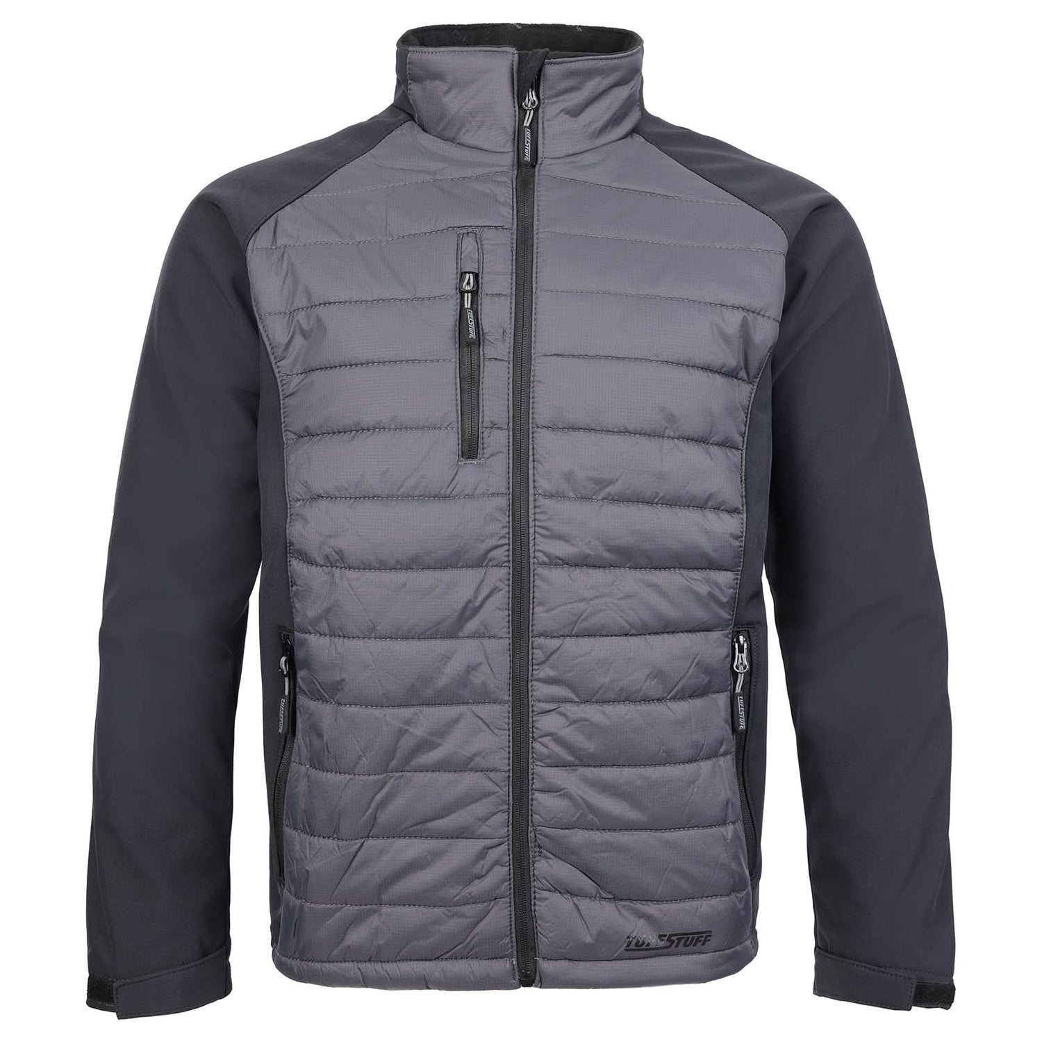 TUFFSTUFF SNAPE JACKET - GREY - Customisable OUTERWEAR