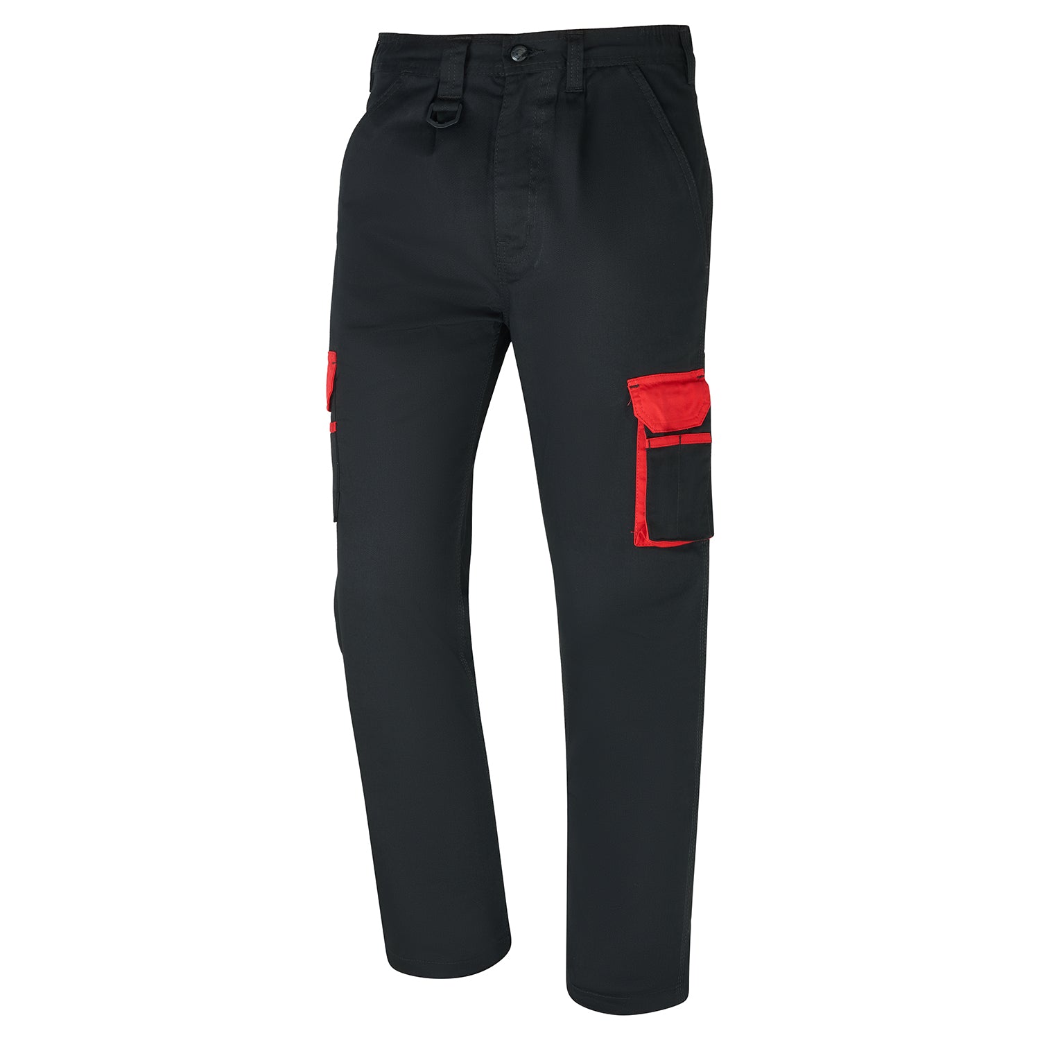 Orn Silverswift Combat Trouser - Black - Red - 2580 - Black - Red - Customisable Shorts &amp; Trousers