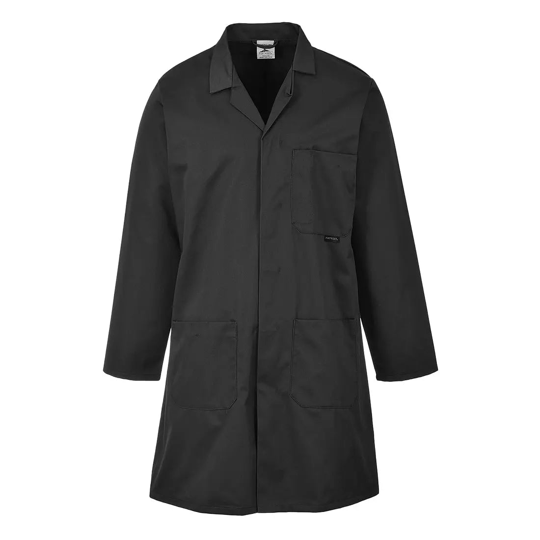 Standard Coat 2852 - Black - Customisable Coats