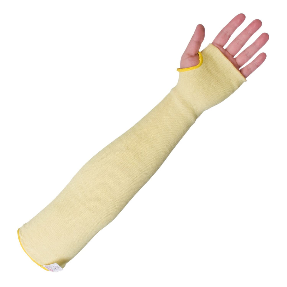 Supertouch - Knit Sleeve w/DuPont„¢ Kevlar - G87 - Yellow 22 IN - Customisable Cut Resistant