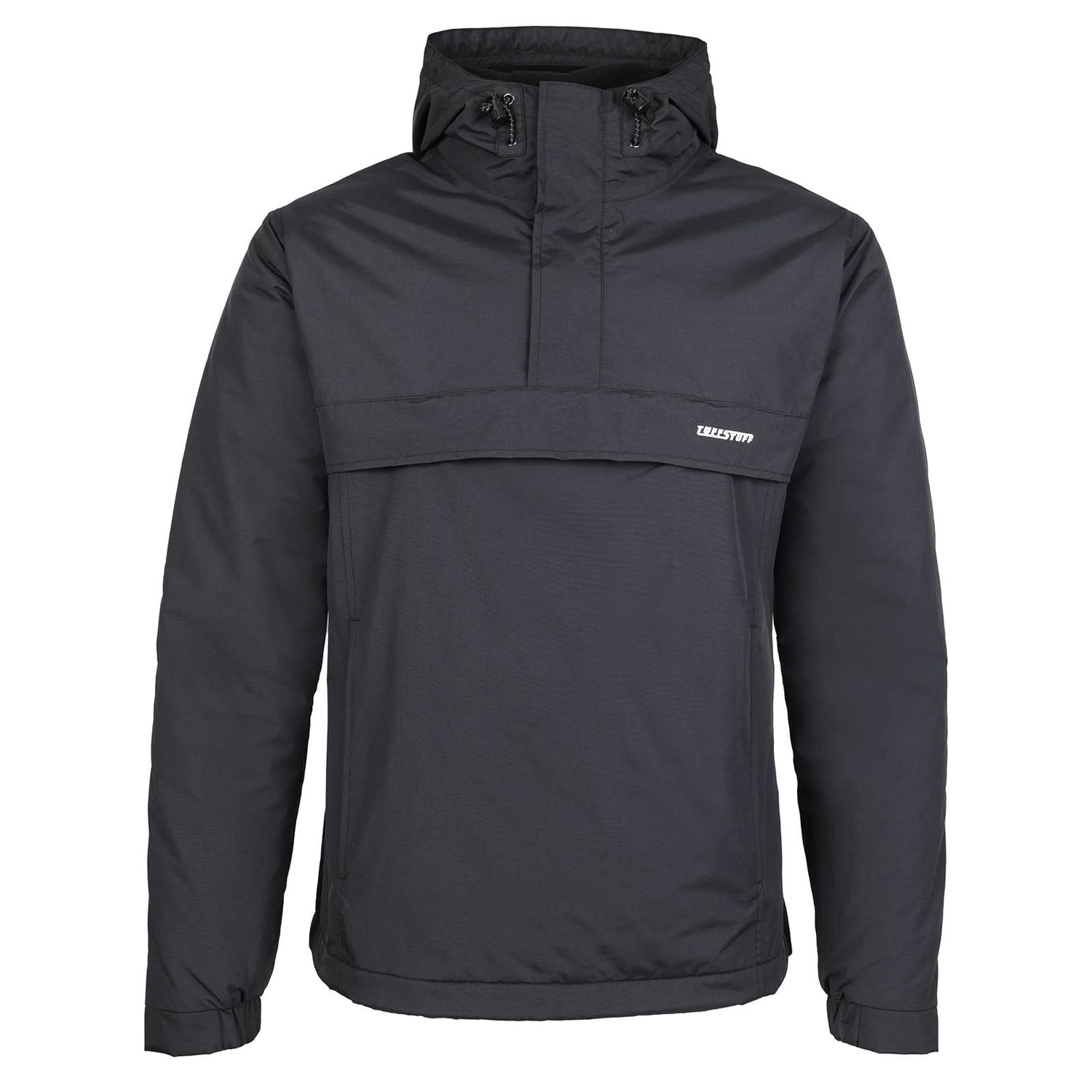 TUFFSTUFF SUTHERLAND LINED WINDBREAKER - BLACK - Customisable OUTERWEAR