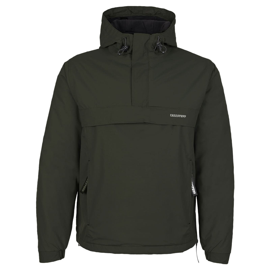 TUFFSTUFF SUTHERLAND LINED WINDBREAKER - GREEN - Customisable OUTERWEAR