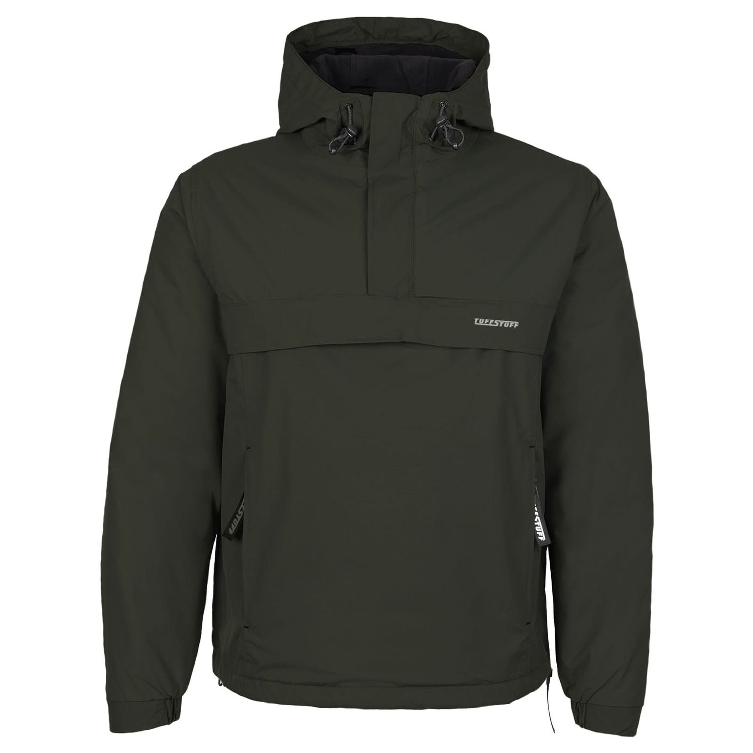 TUFFSTUFF SUTHERLAND LINED WINDBREAKER - GREEN - Customisable OUTERWEAR