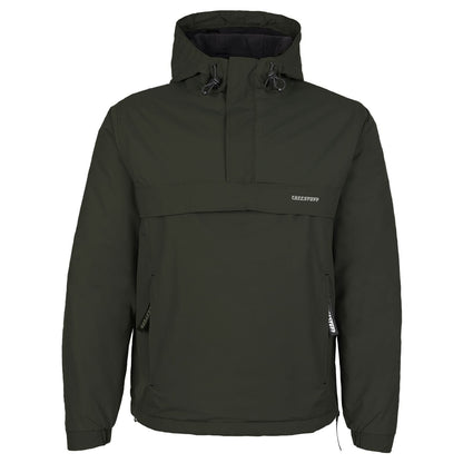 TUFFSTUFF SUTHERLAND LINED WINDBREAKER - GREEN - Customisable OUTERWEAR