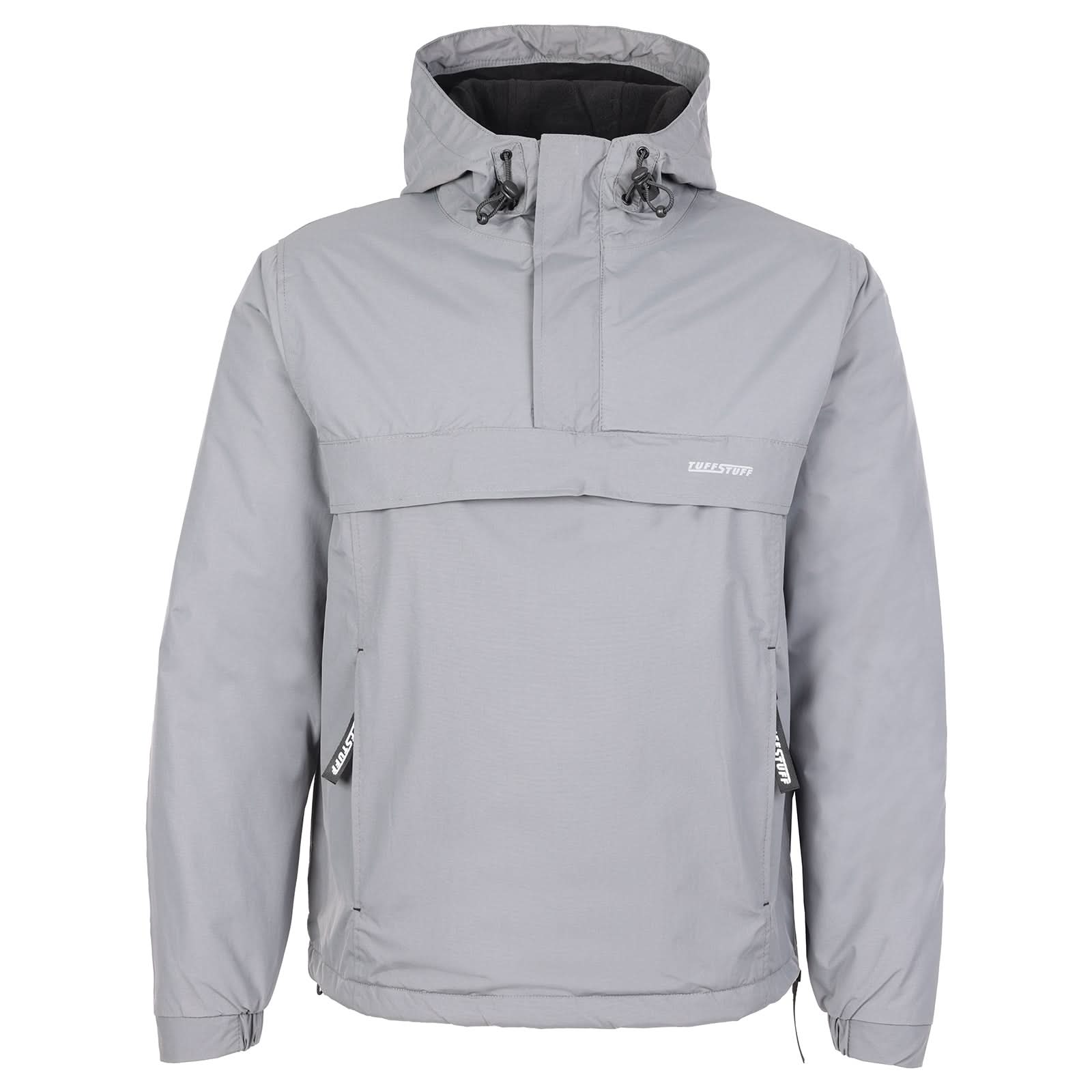 TUFFSTUFF SUTHERLAND LINED WINDBREAKER - GREY - Customisable OUTERWEAR