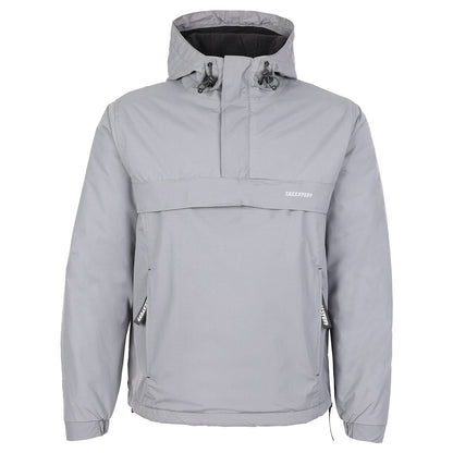 TUFFSTUFF SUTHERLAND LINED WINDBREAKER - GREY - Customisable OUTERWEAR
