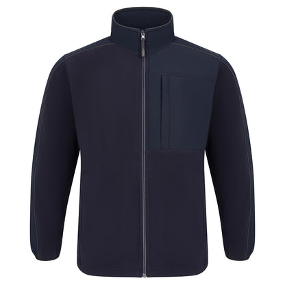 Orn Bateleur EarthPro® GRS Fleece - Navy - 3000R - Navy - Customisable Softshells, Fleeces &amp; Jackets