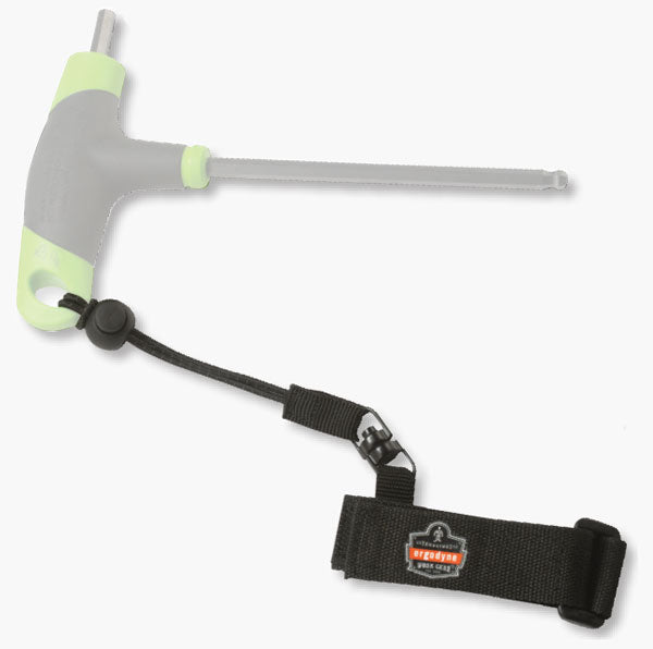 Ergodyne Wrist Tool Lanyard - Black - Customisable Lanyards
