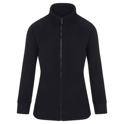 Orn Ladies Albatross Fleece - Black - 3260 - Black - Customisable Softshells, Fleeces &amp; Jackets
