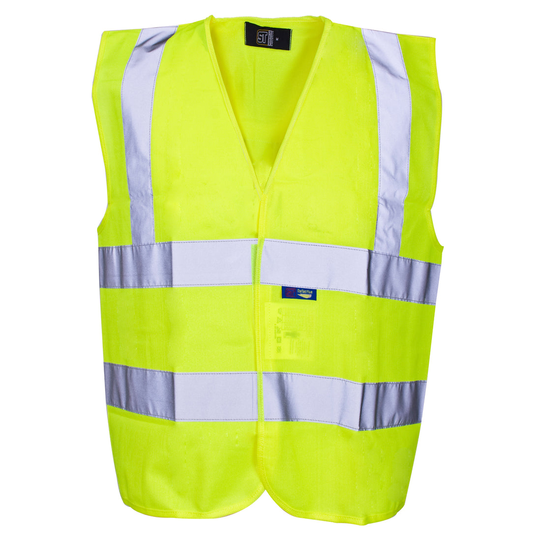 Supertouch - Hi Vis Builders Vest - H88 - Yellow - Customisable Vest