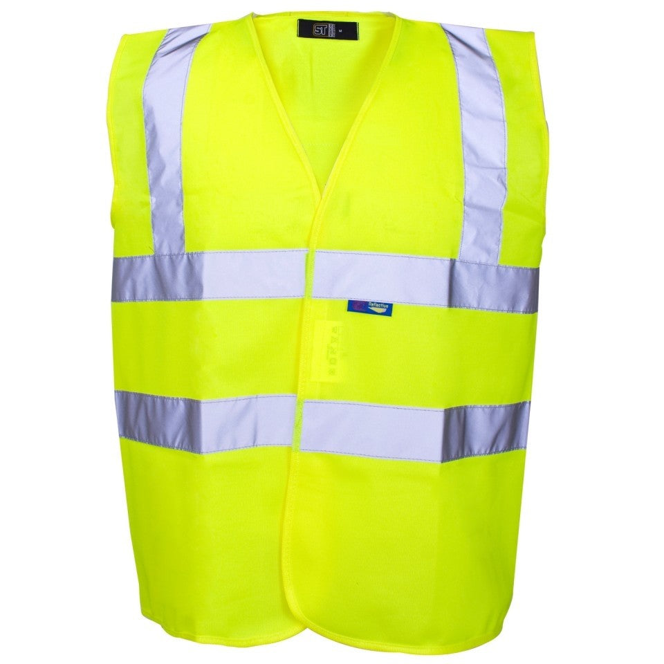 Yellow Hi-Vis Vests Printers Pack - SHV-25141-7 - Yellow - Customisable Hi-Vis Vest