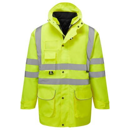 Supertouch - Hi Vis 7 in 1 Parka - H30 - - Customisable Jacket