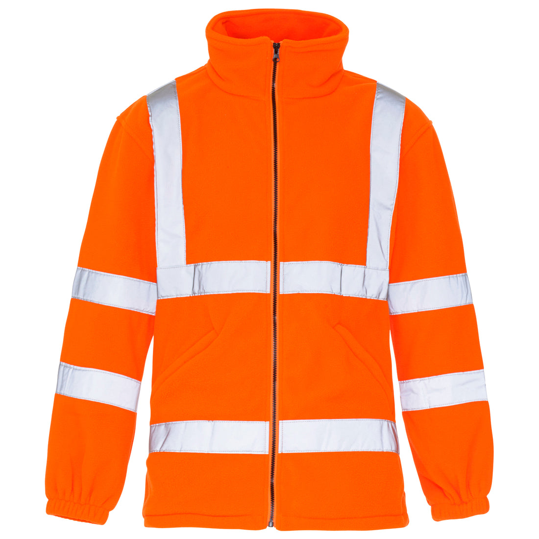 Supertouch - Hi Vis Fleece Jacket - H44 - Orange - Customisable