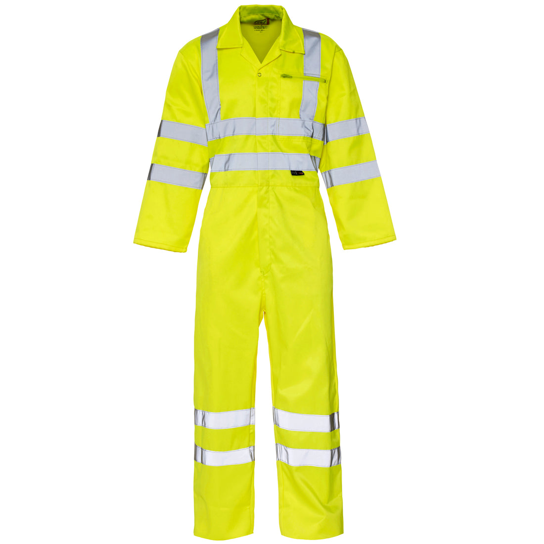 Supertouch - Hi Vis Coverall - H49 - Yellow - Customisable Coverall