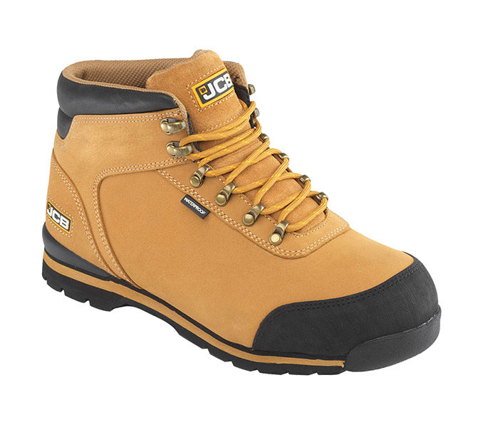 Jcb Workwear Hiker Safety Boot 3 Cx - Honey - Customisable Safety Boots