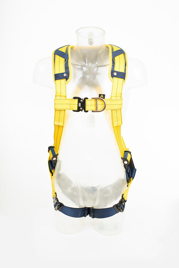 3m M Dbi Sala Delta Comfort Pass Through Harness Small - Yellow SMALL - Customisable Harnesses