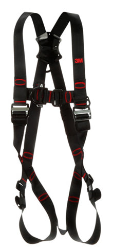 3m M Protecta Vest Quick Connect Fall Arrest Harness Medium/Large - Black Red M L - Customisable Harnesses