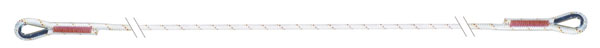 3m M Protecta Single Leg Rope Restraint Lanyard Meter - White 1M - Customisable Lanyards