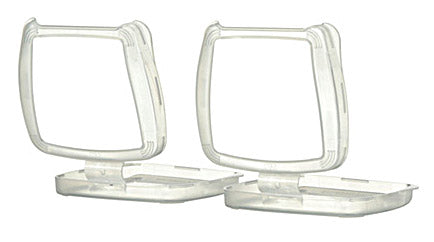 3m M D Secure Click Filter Retainer - Clear 492X200X228MM - Customisable Respiratory Protection