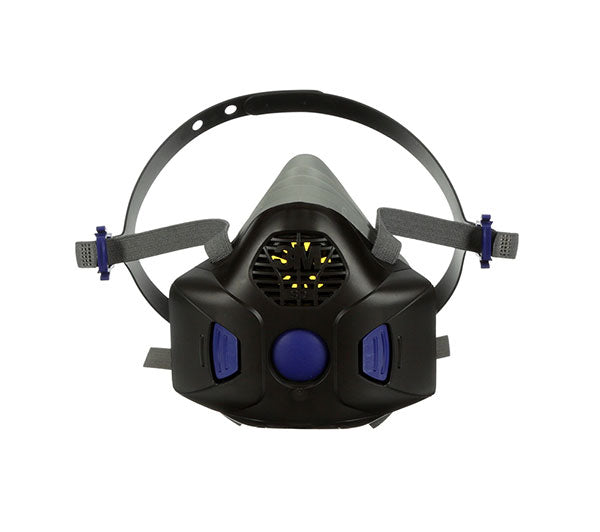 3m M Hf Sd Secure Click Speaking Diaphragm Half Mask Medium - Black MEDIUM - Customisable Respiratory Protection