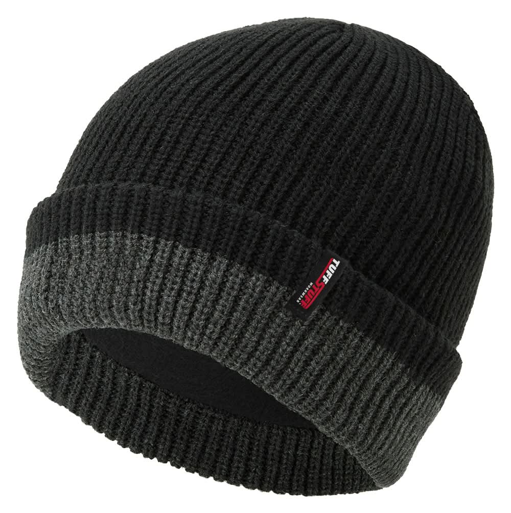 TUFFSTUFF PRO WORK TWO TONE BEANIE - ASSORTED ONE SIZE - Customisable ESSENTIALS