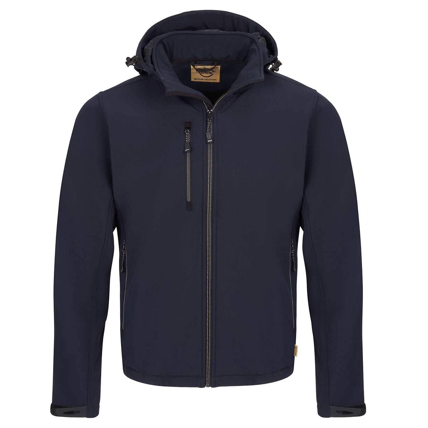 Orn Gannet EarthPro® GRS Softshell - Navy - 4100R - Navy - Customisable Softshells, Fleeces &amp; Jackets