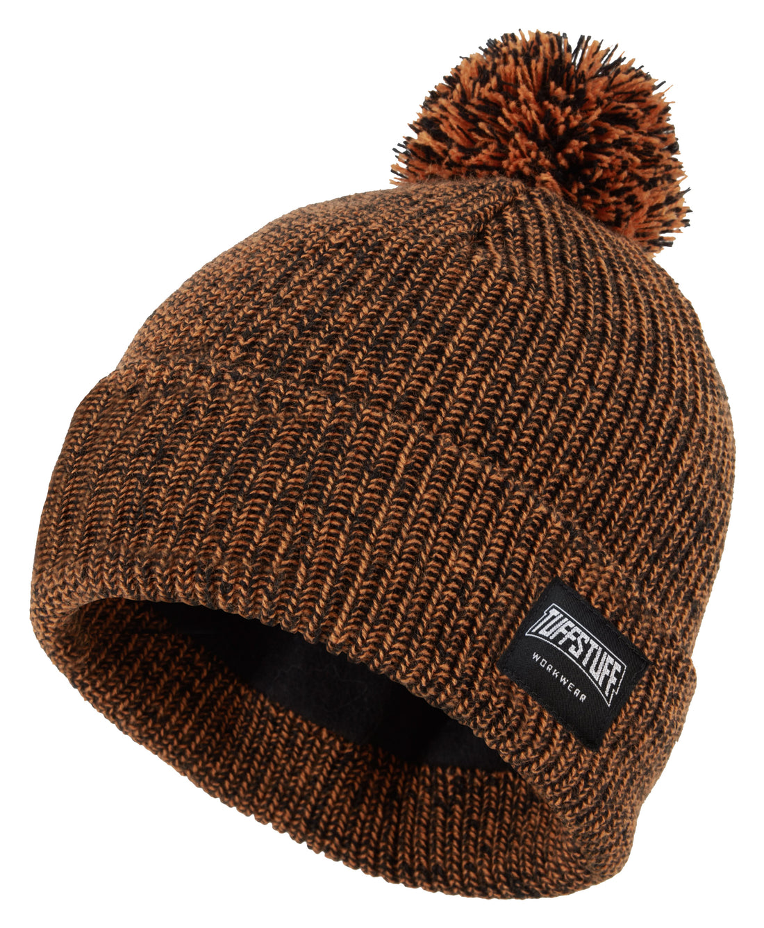 TUFFSTUFF ELITE BOBBLE HAT - ORANGE ONE SIZE - Customisable ESSENTIALS